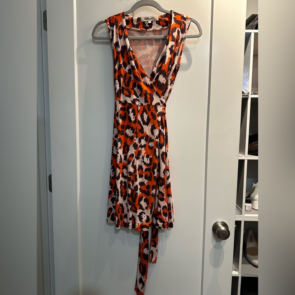 Diane von furstenberg wrap dress.